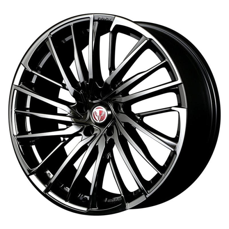 【18インチ サマー】225/55R18 ヨコハマタイヤ BluEarth RV-02 & LAFFITE LW-04 (タイヤホイール4本セット)
