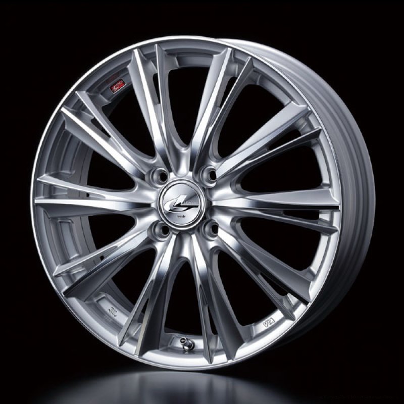 LEONIS WX 1660+50 4H100 ﾊｲﾊﾟｰｼﾙﾊﾞｰﾐﾗｰｶｯﾄ