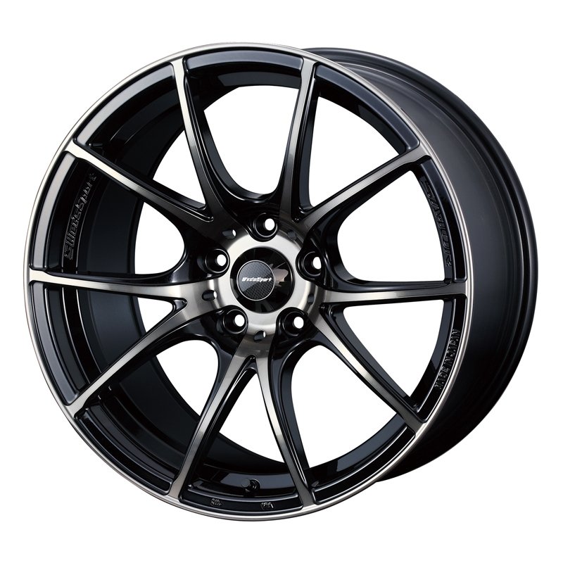 ウェッズスポーツ SA10R 1775+48 5H100 ｾﾞﾌﾞﾗﾌﾞﾗｯｸﾌﾞﾗｲﾄ 