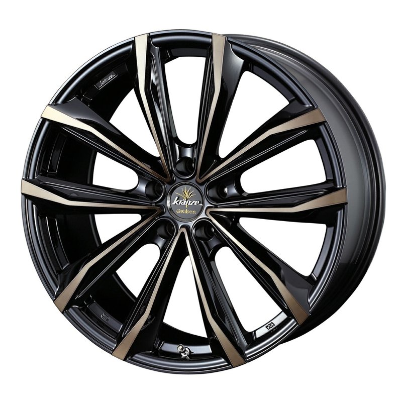 Kranze Graben 680EVO 1875+48 5H100 ﾌﾞﾗｯｸﾎﾟﾘｯｼｭ ﾌﾞﾛﾝｽﾞｸﾘｱ 