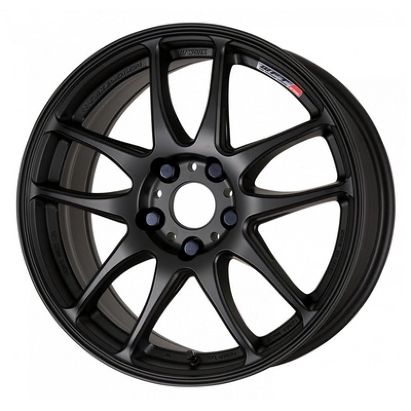 WORK EMOTION CR kiwami 18105+15 5H114.3 ﾏｯﾄﾌﾞﾗｯｸ