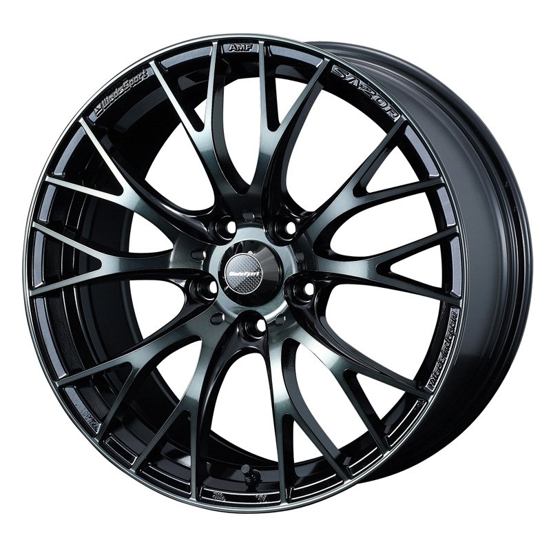 WedsSport SA-20R 1770+43 5H100 ｳｫｰｽﾌﾞﾗｯｸｸﾘｱ