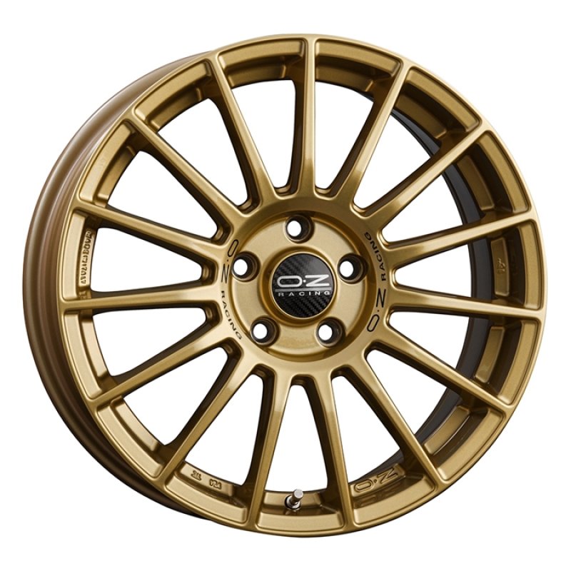 OZ スーパーツーリズモ LM 1875+48 5H114 ﾚｰｽｺﾞｰﾙﾄﾞ