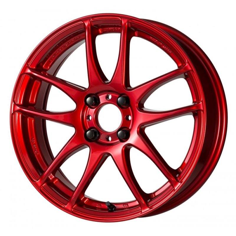 WORK EMOTION CR kiwami 1580+5 4H100 ｷｬﾝﾃﾞｨｰﾚｯﾄﾞ