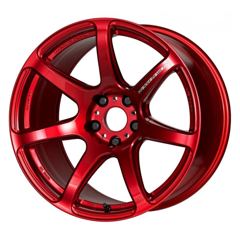 WORK EMOTION T7R 18105+12 5H114.3 ｷｬﾝﾃﾞｨｰﾚｯﾄﾞ