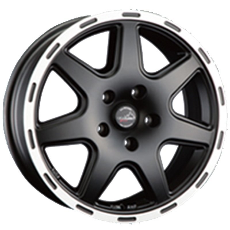 LA STRADA TIRADO CROSS 1770+35 5H110 ﾏｯﾄﾌﾞﾗｯｸﾘﾑﾎﾟﾘｯｼｭ 