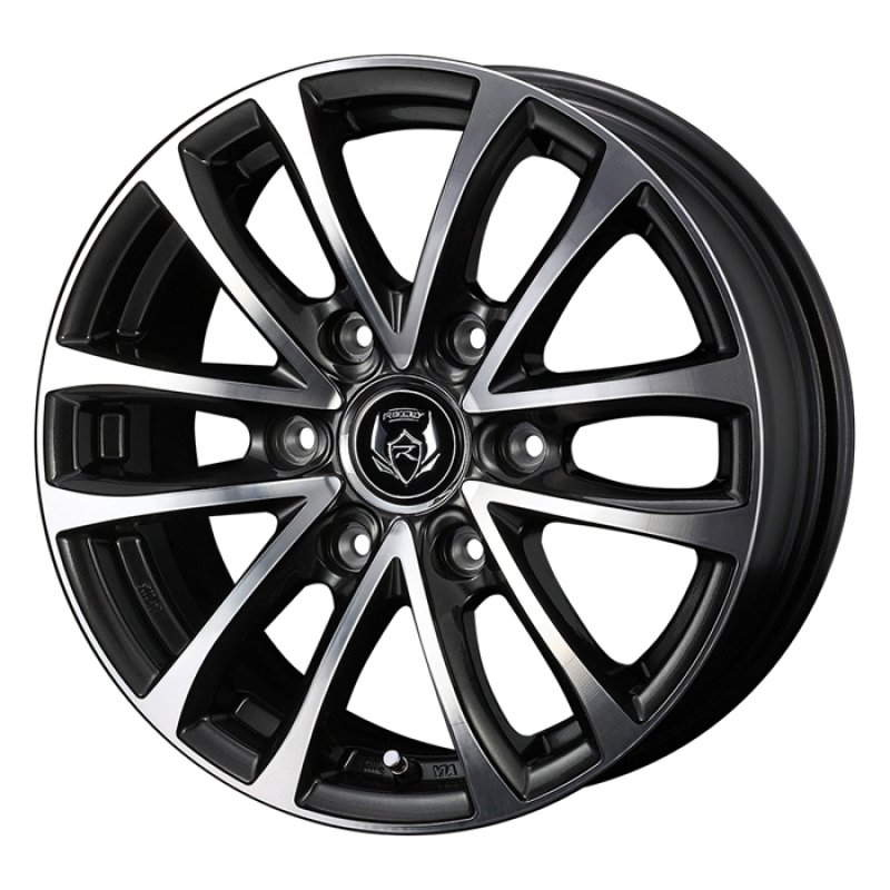 ライツレー JP-H 1665+38 6H139.7 ﾌﾞﾗｯｸﾒﾀﾘｯｸﾎﾟﾘｯｼｭ  