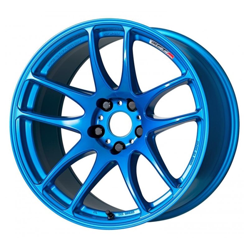 WORK EMOTION CR kiwami 18105+22 5H114.3 ｷｬﾝﾃﾞｨｰﾌﾞﾙｰ