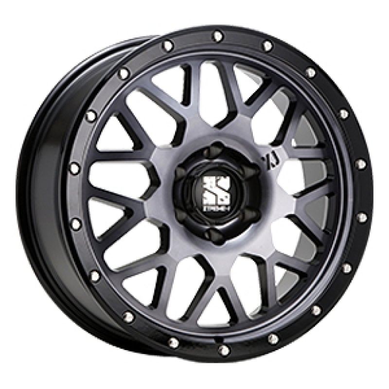 XTREME-J XJ04 1680+18 6H139.7 ｸﾞﾛｽﾌﾞﾗｯｸﾏｼｰﾝ/ｽﾓｰｸｸﾘｱ