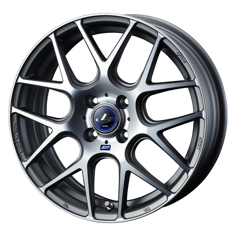 LEONIS NAVIA 06 1650+45 4H100 ﾏｯﾄｶﾞﾝﾒﾀﾏｼﾆﾝｸﾞｶｯﾄ