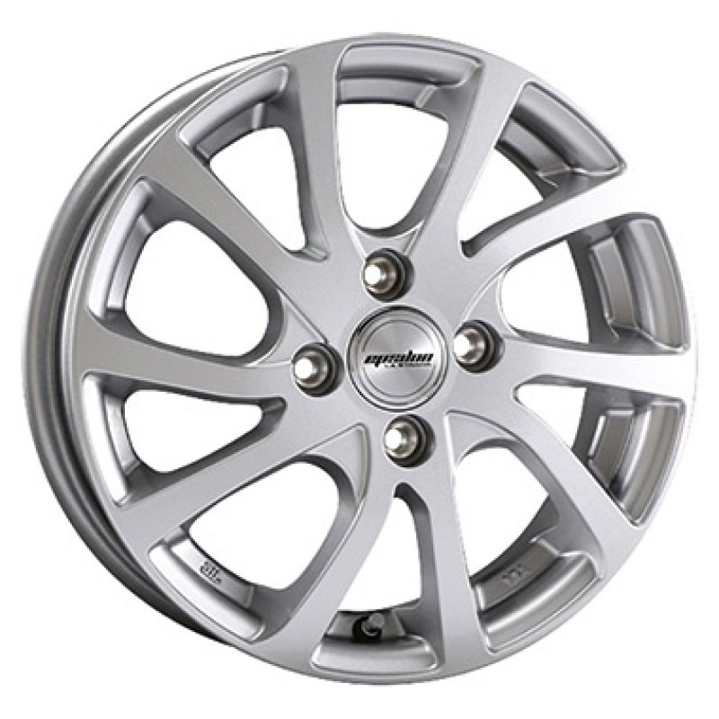 ラ ストラーダ イプシロン 1555+43 4H100 ハイパーシルバー   