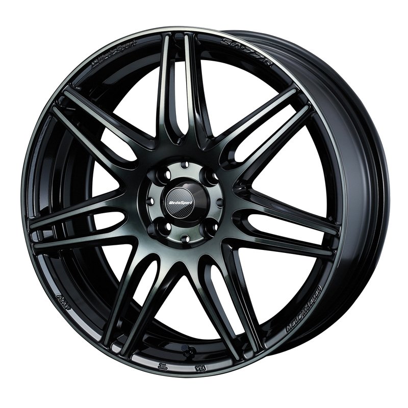 WedsSport SA-77R 1770+50 4H100 ｳｫｰｽﾌﾞﾗｯｸｸﾘｱｰ 