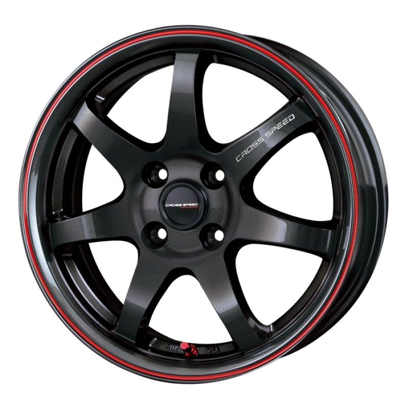 CROSS SPEED HYPER EDITION CR7 1770+47 4H100 ｸﾞﾛｽｶﾞﾝﾒﾀ/ﾚｯﾄﾞﾗｲﾝ