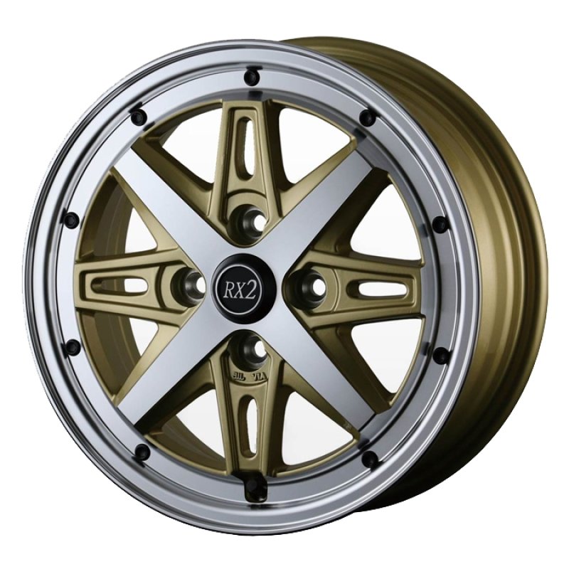 Fenice RX2 1560+52 4H100 ｺﾞｰﾙﾄﾞﾎﾟﾘｯｼｭ   