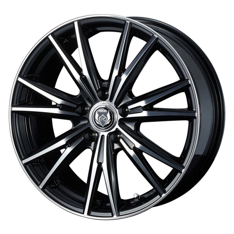 RiZLEY DK 1770+40 5H114.3 ﾌﾞﾗｯｸﾒﾀﾘｯｸﾎﾟﾘｯｼｭ 