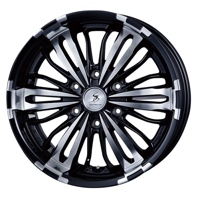 SILK BLAZE JEUNESSE GRAND BLADE 1875+35 6H139.7 ｸﾞﾛｽﾌﾞﾗｯｸﾀﾞｲﾔﾓﾝﾄﾞｶｯﾄ 