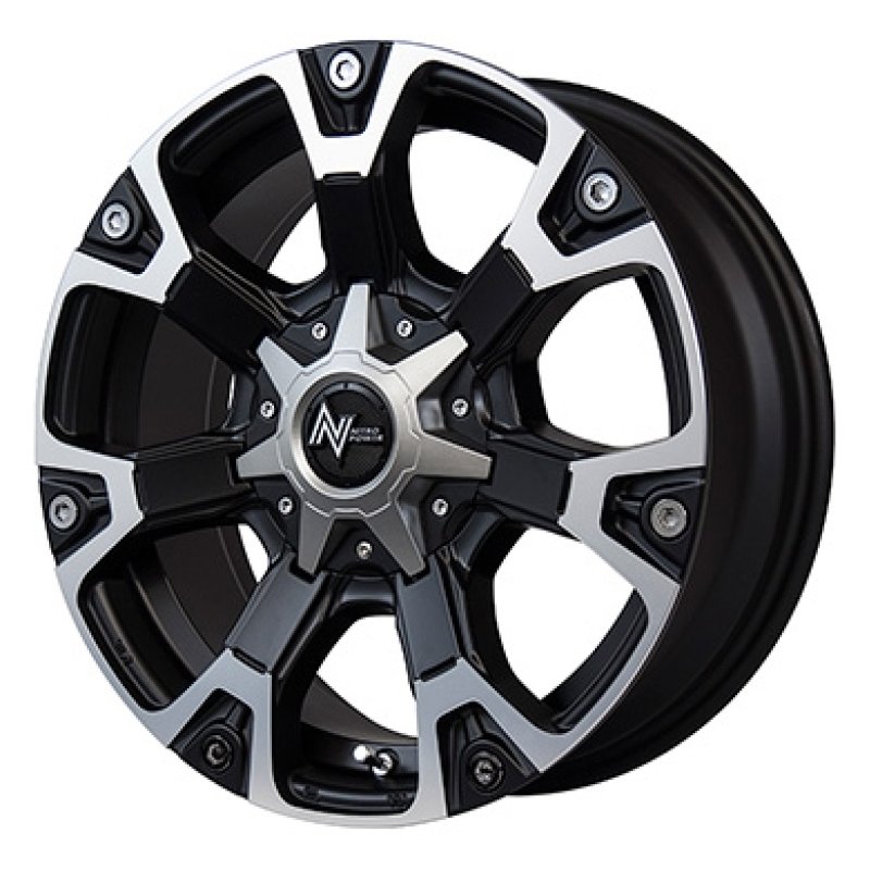 NITRO POWER WARHEAD 1665+48 6H139.7 ｾﾐｸﾞﾛｽﾌﾞﾗｯｸﾎｰﾌﾎﾟﾘｯｼｭ  