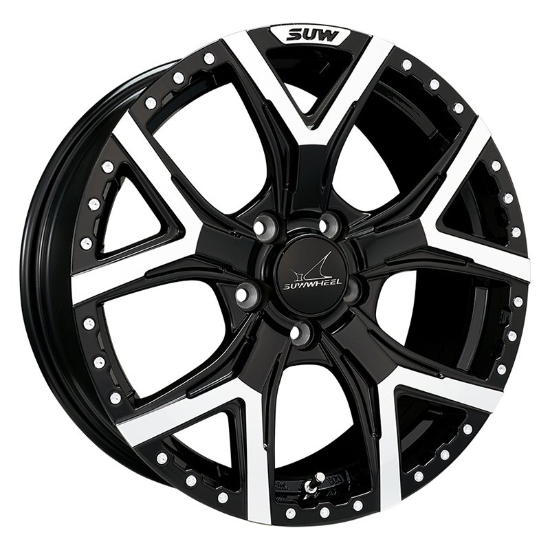 エスユーダブル フォルテ 2295+45 5H150 ﾌﾞﾗｯｸｸﾘｱ