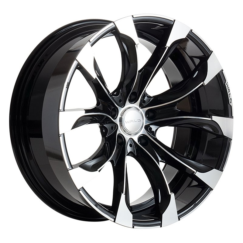 WALD ジャレット J11C 2095+20 6H139 ﾌﾞﾗｯｸ/ﾎﾟﾘｯｼｭ