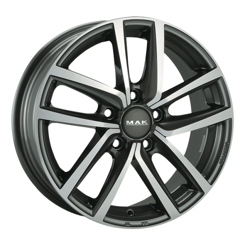 MAK ドレスデン  1770+40 5H112 ガンメタリックミラー 