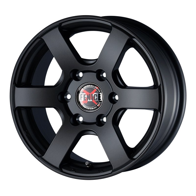 Fenice X XC6 1770+38 6H139.7 ﾏｯﾄﾌﾞﾗｯｸ 