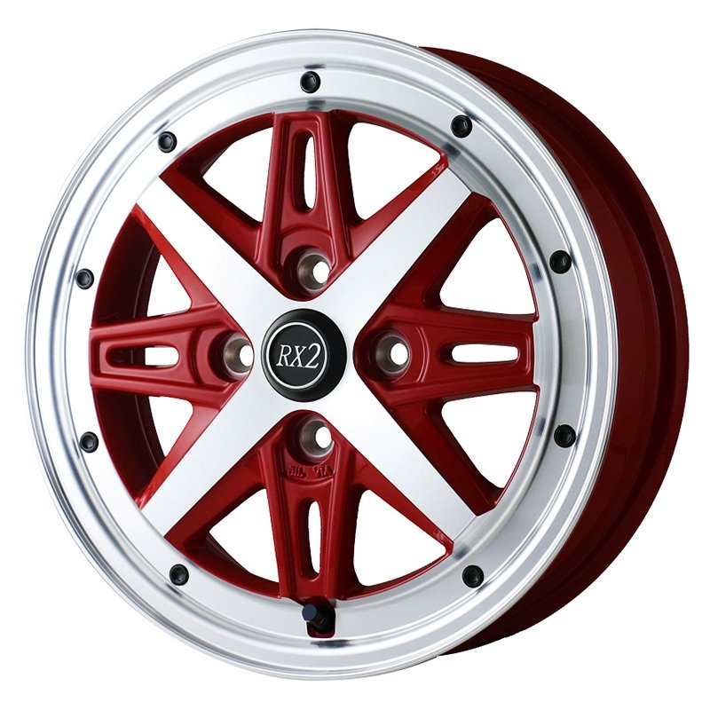 Fenice RX2 1240+43 4H100 ﾚｯﾄﾞﾎﾟﾘｯｼｭ