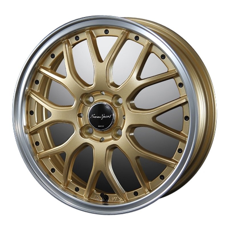 EURO SPORT TYPE 815 1870+53 4H100 ｾﾐｸﾞﾛｽｺﾞｰﾙﾄﾞ