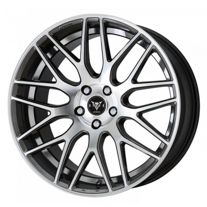 RYVER M009 1770+48 5H114.3 ﾊｲﾊﾟｰｼﾙﾊﾞｰﾐﾗｰｶｯﾄ 