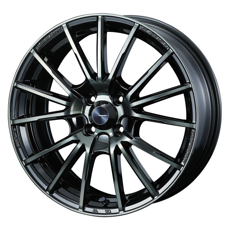 WedsSport SA-35R 1560+38 4H100 ｳｫｰｽﾌﾞﾗｯｸｸﾘｱ   