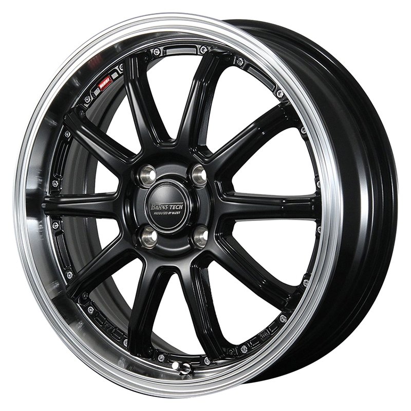 BAHNS TECH S10-DP 1545+45 4H100 ｸﾞﾛｽﾌﾞﾗｯｸ