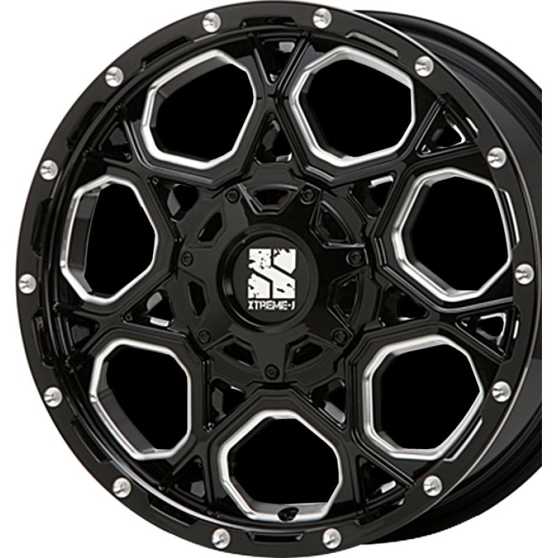 XTREME-J XJ06 1770+50 10H114.3 ｸﾞﾛｽﾌﾞﾗｯｸﾐﾙﾄﾞ