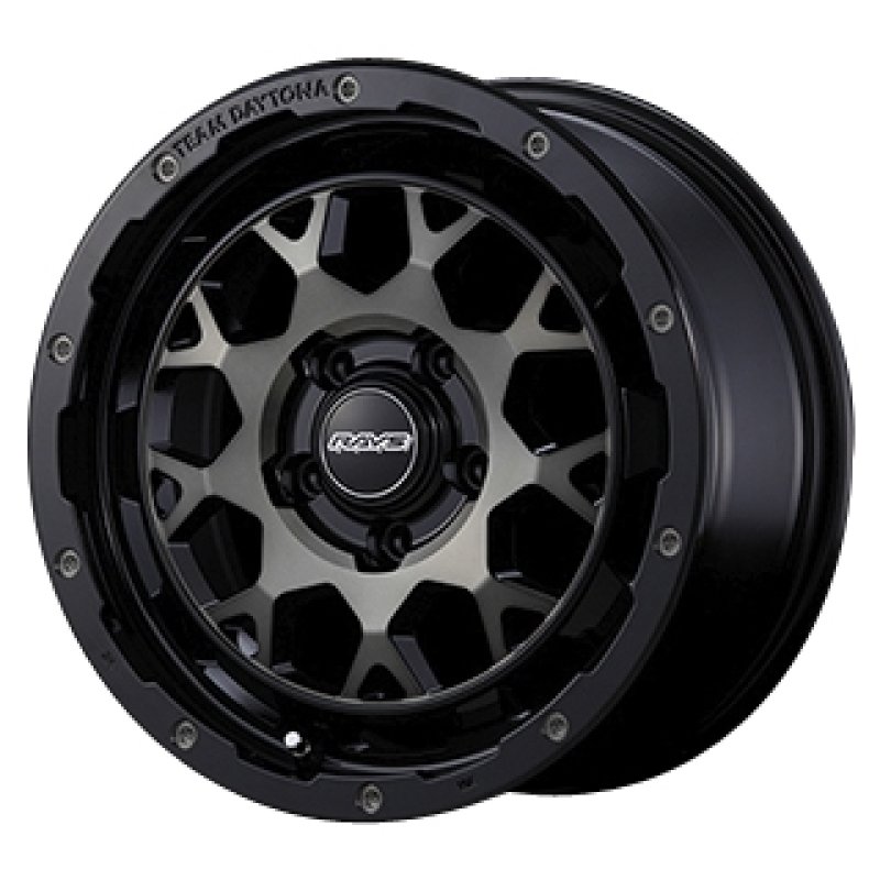 DAYTONA M9 1770+35 5H110 ﾌﾞﾗｯｸ/ﾃﾞｨｽｸｸﾘｱｽﾓｰｸ 