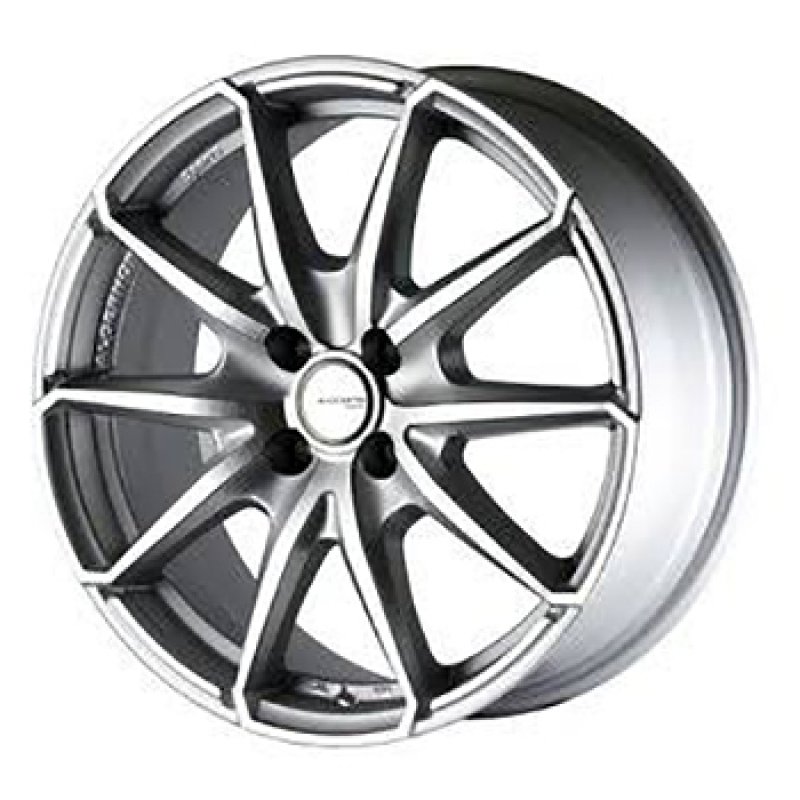 ALGERNON Sports M25S 1770+42 4H100 ﾏｯﾄｼﾙﾊﾞｰﾎﾟﾘｯｼｭ 