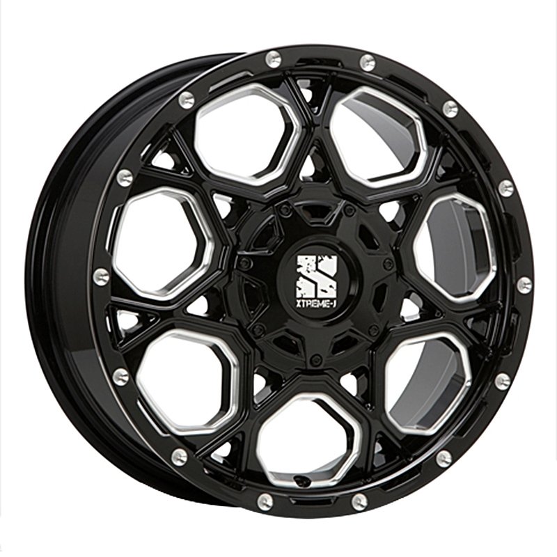 XTREME-J XJ06 1775+35 5H114.3 ｸﾞﾛｽﾌﾞﾗｯｸﾐﾙﾄﾞ