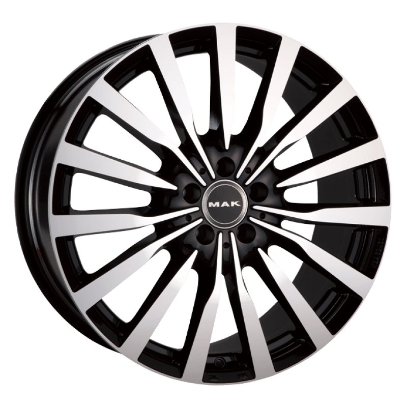 MAK クローネ  1775+40 5H112 ブラックミラー 