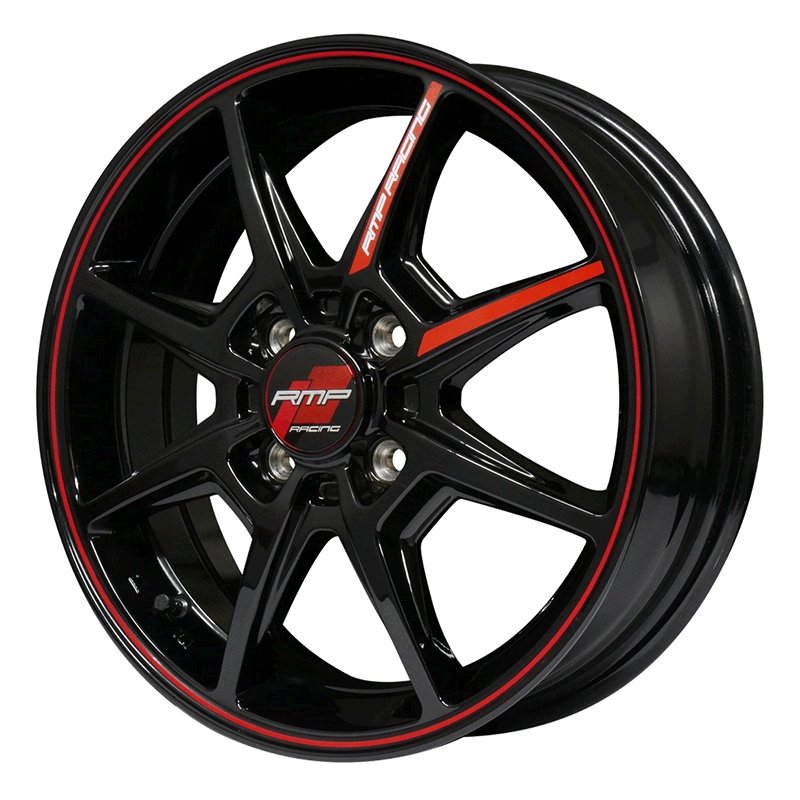 RMP R25 1670+41 4H100 ﾌﾞﾗｯｸ/ﾘﾑREDﾗｲﾝ  