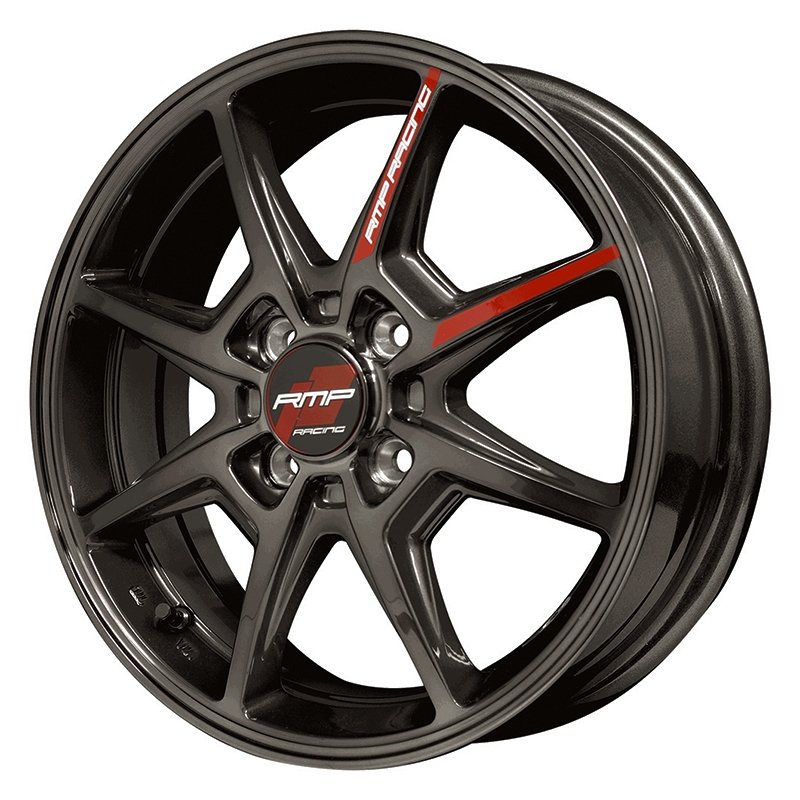 RMP R25 1670+41 4H100 ｶﾞﾝﾒﾀﾎﾟﾘｯｼｭ/ﾌﾞﾗｯｸｸﾘｱ  