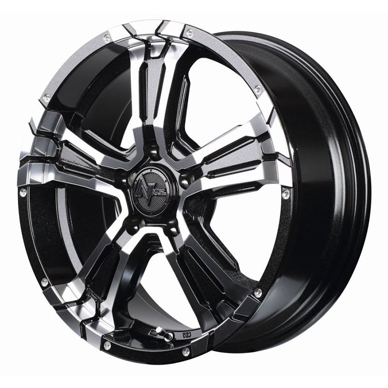 NITRO POWER CROSS CLAW 1770+31 5H110 ﾌﾞﾗｯｸﾒﾀﾘｯｸ+ﾐﾗｰｶｯﾄ 