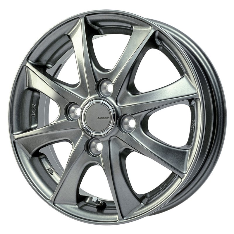 【ネット限定処分特価】LEBEN BX 1340+43 4H100 シャマングレイ