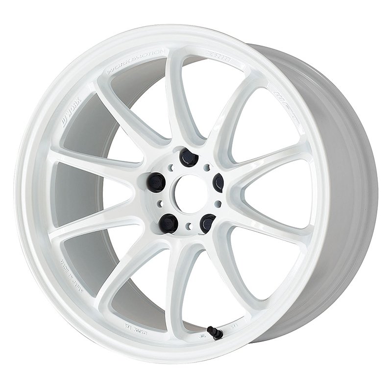 WORK EMOTION ZR10 1985+45 5H114.3 ｱｽﾞｰﾙﾎﾜｲﾄ