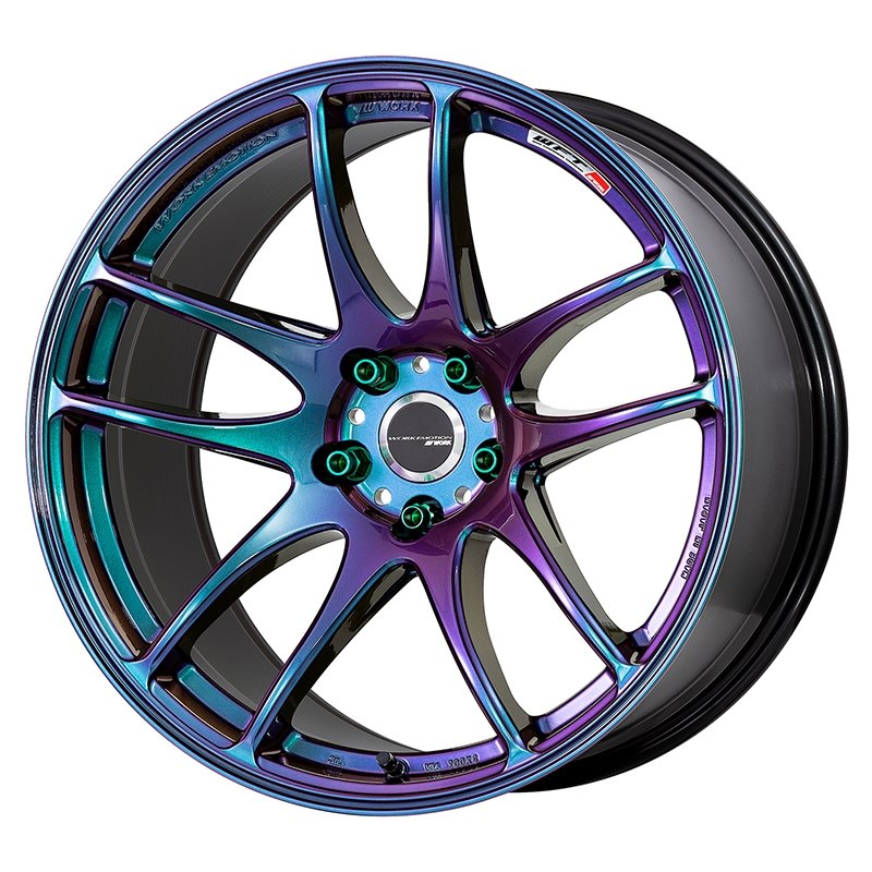 WORK EMOTION CR kiwami 1565+42 4H100 ｱｽﾃﾘｽﾞﾑﾌﾞﾗｯｸ   