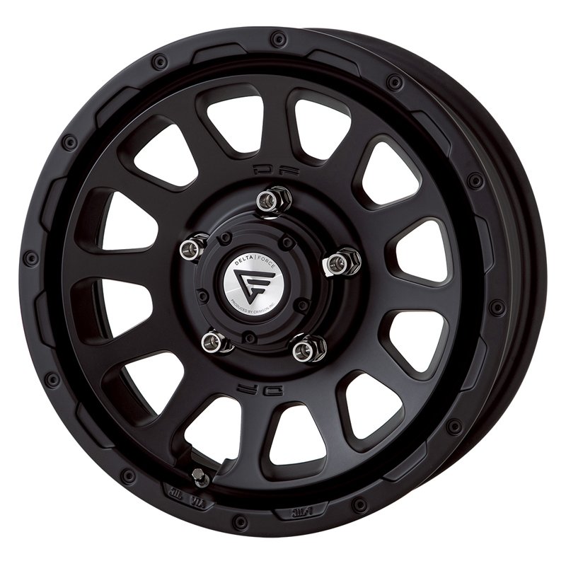 デルタフォース デルタフォース オーバル 1770+32 5H114.3 ﾏｯﾄﾌﾞﾗｯｸ 