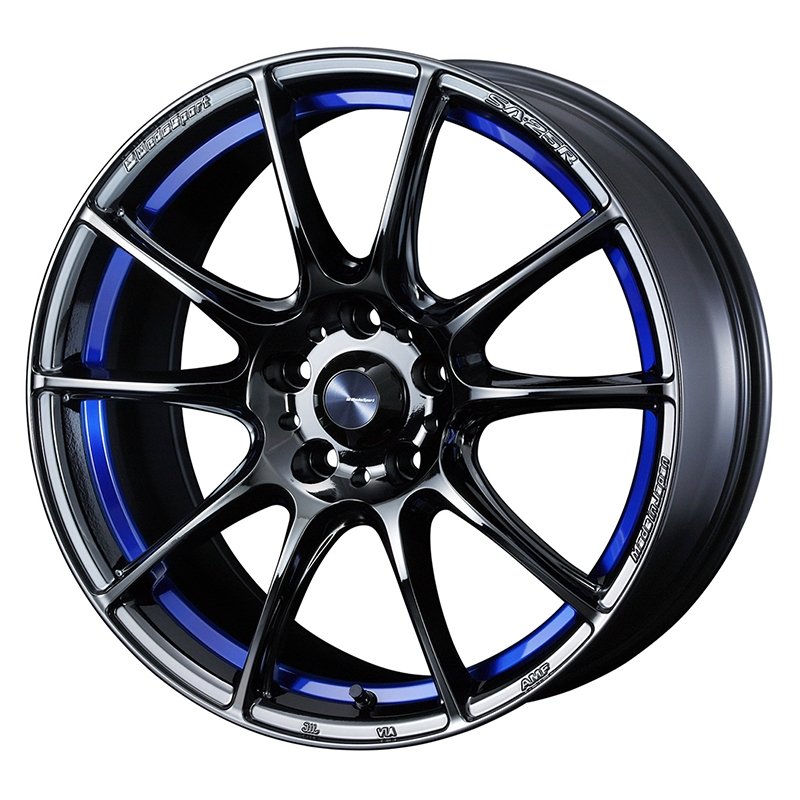 WedsSport SA-25R 1775+45 5H114.3 ﾌﾞﾙｰﾗｲﾄｸﾛｰﾑ2