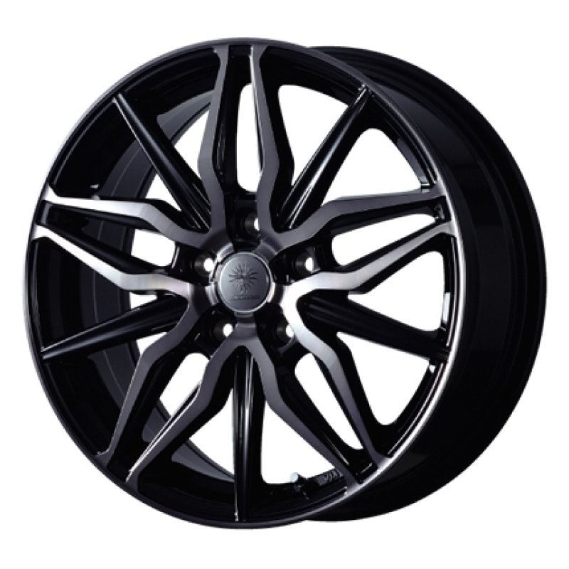 DILUCE XN5 1770+38 5H114.3 ﾌﾞﾗｯｸｸﾘｱ ﾎﾟﾘｯｼｭ 