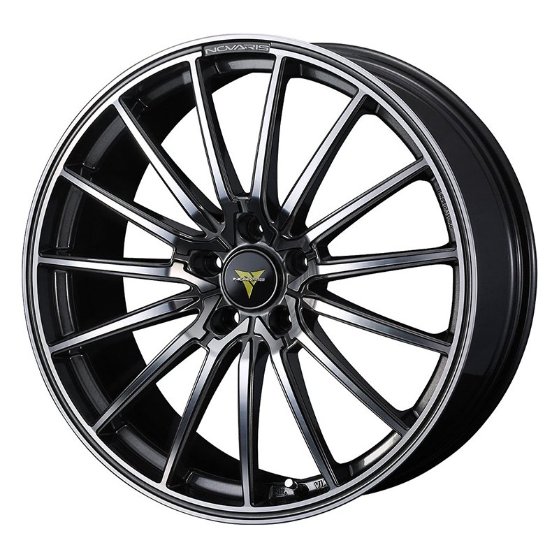 NOVARIS BEONDE FL 1870+53 5H114.3 ｸﾞﾛｽｶﾞﾝﾒﾀ/ﾎﾟﾘｯｼｭ 