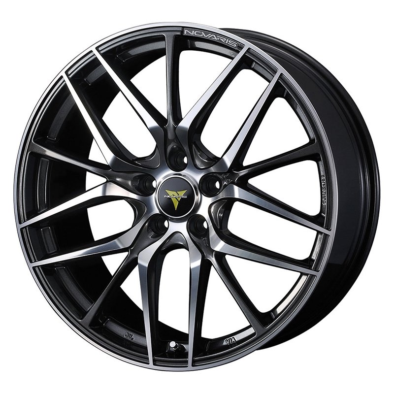 NOVARIS BEONDE LO 1980+43 5H114.3 ｸﾞﾛｽｶﾞﾝﾒﾀ/ﾎﾟﾘｯｼｭ 