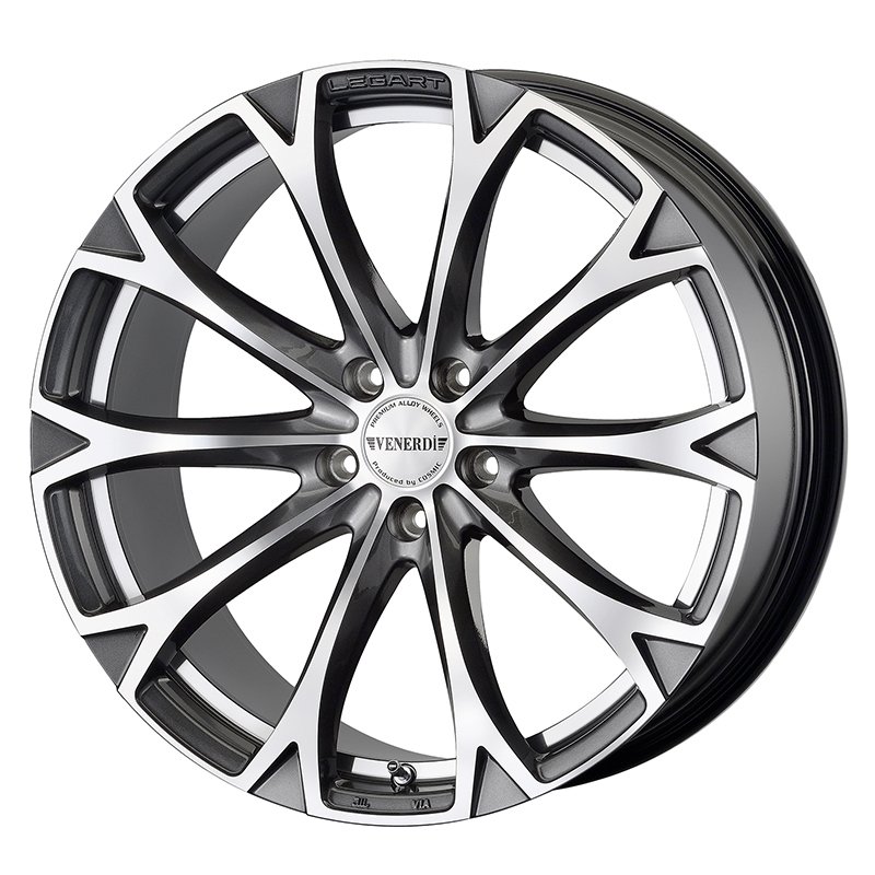 VENERDI LEGART 1975+50 5H114.3 ﾊｲﾊﾟｰｸﾞﾚｰﾎﾟﾘｯｼｭｱﾝﾀﾞｰｶｯﾄ 