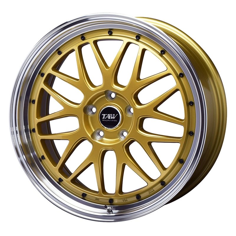 トライアルファ TAW レオウィング FM9 20100+35 5H114.3 ｺﾞｰﾙﾄﾞ 