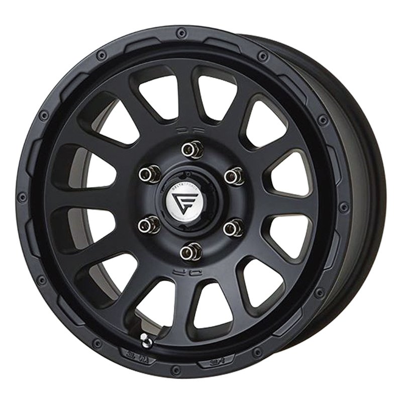 デルタフォース デルタフォース オーバル 1670+38 6H139.7 ﾏｯﾄﾌﾞﾗｯｸ  