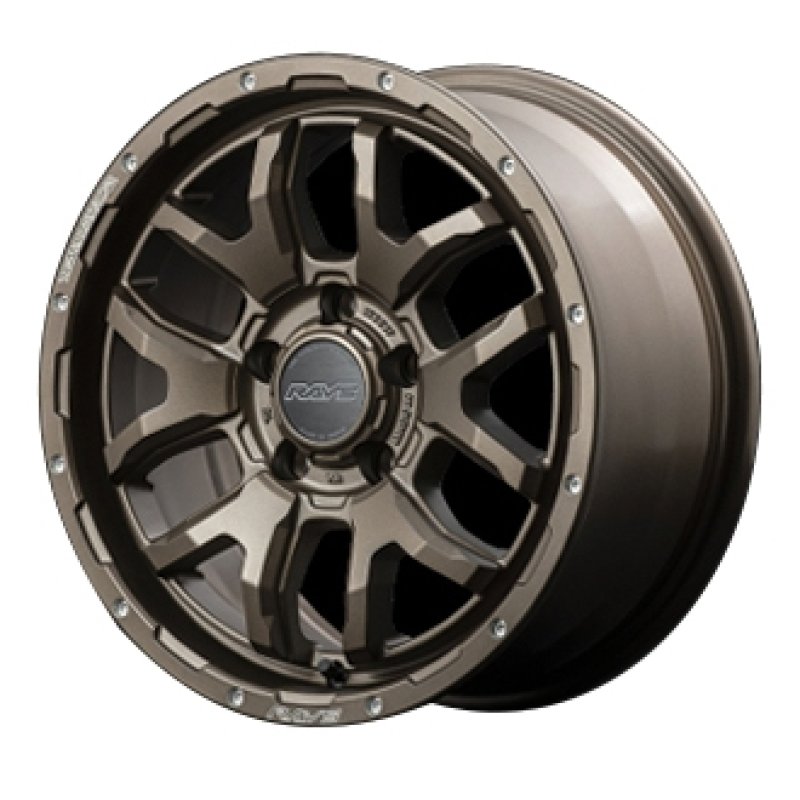 レイズ デイトナ F6 BOOST 1770+35 5H110 ﾀﾞｰｸﾌﾞﾛﾝｽﾞ 